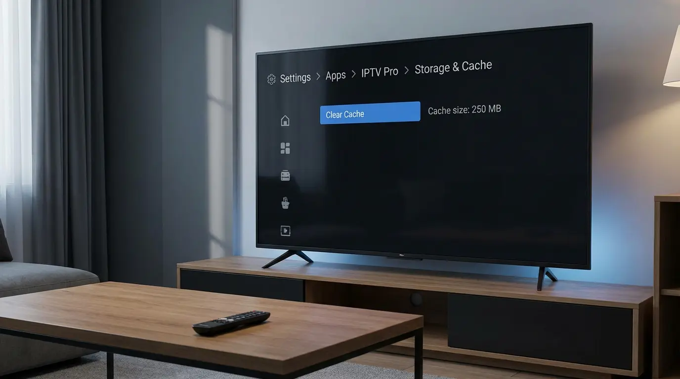 Clear IPTV App Cache to Fix Buffering Clearing IPTV app cache on Android TV or Fire Stick to fix buffering