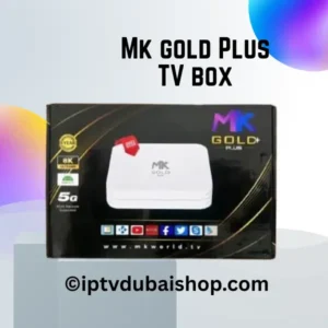 MK GOLD Plus Android IPTV Box Dubai