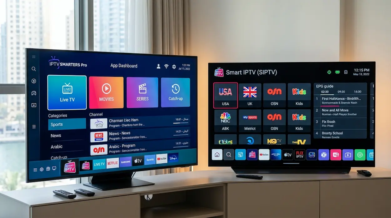 Best IPTV apps for Samsung and LG Smart TVs
